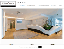 Tablet Screenshot of fotoucilnica.com